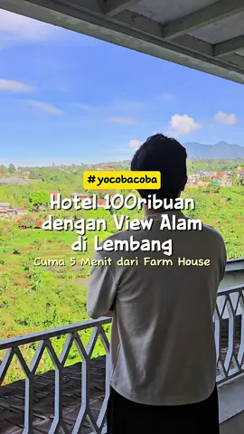 Hotel 100 ribuan dengan view alam nih! 🌿 📍RedDoorz near Farm House 4 (bisa langsung dipesan lewat aplikasi RedDoorz) Pemandangannya bukan city view, tapi hijau perbukitan yang adem dan tenang 🍃 cocok buat liburan di tengah alam! Jangan lupa gunakan kode promo YUKNGINEP yaa saat booking di aplikasi RedDoorz! @reddoorzid #RedTravelers #BukaSemuaPintu #RedDoorz #HotelLembang #RedDooorzID 