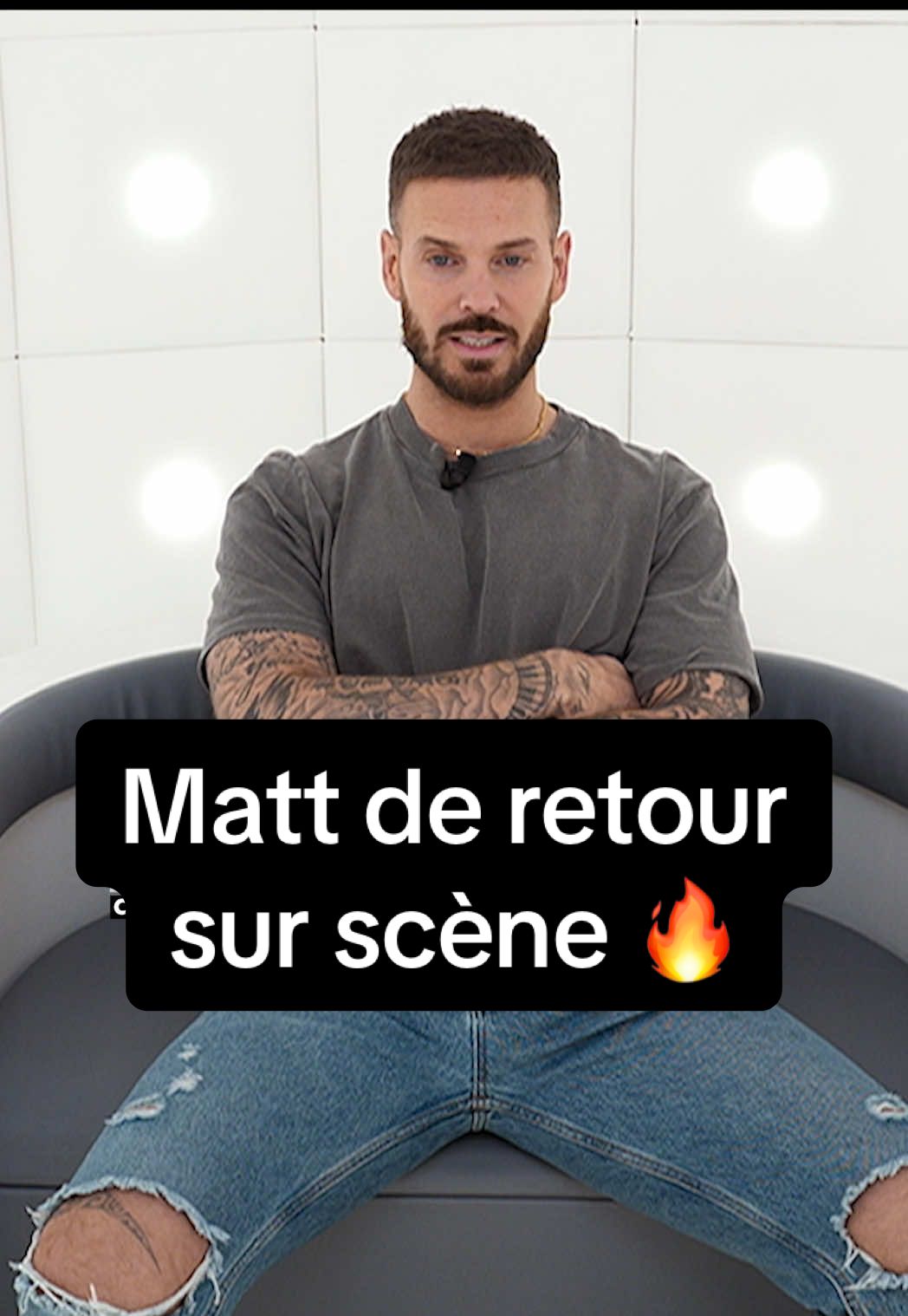 Le « Adrénaline Tour » de @Matt Pokora, c’est parti ! 💥 #mattpokora #interview #concert #musictok #pourtoi 