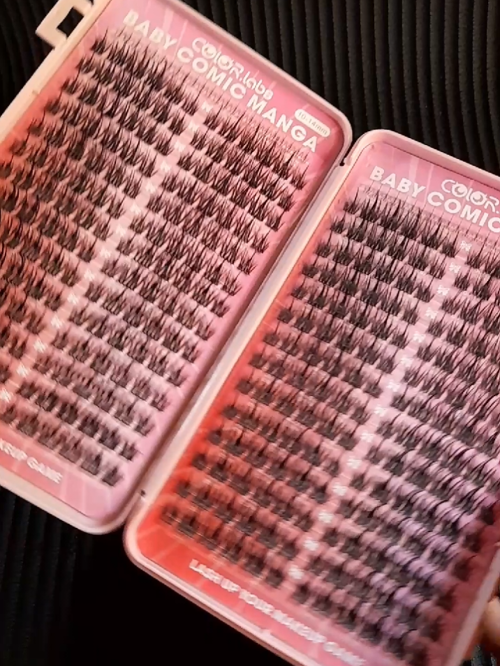 huy ang dami niya huhu, 1 year supply na ata to tih #colorlabs #eyelashextensions #clusterlashes #mangalashes #fyp 