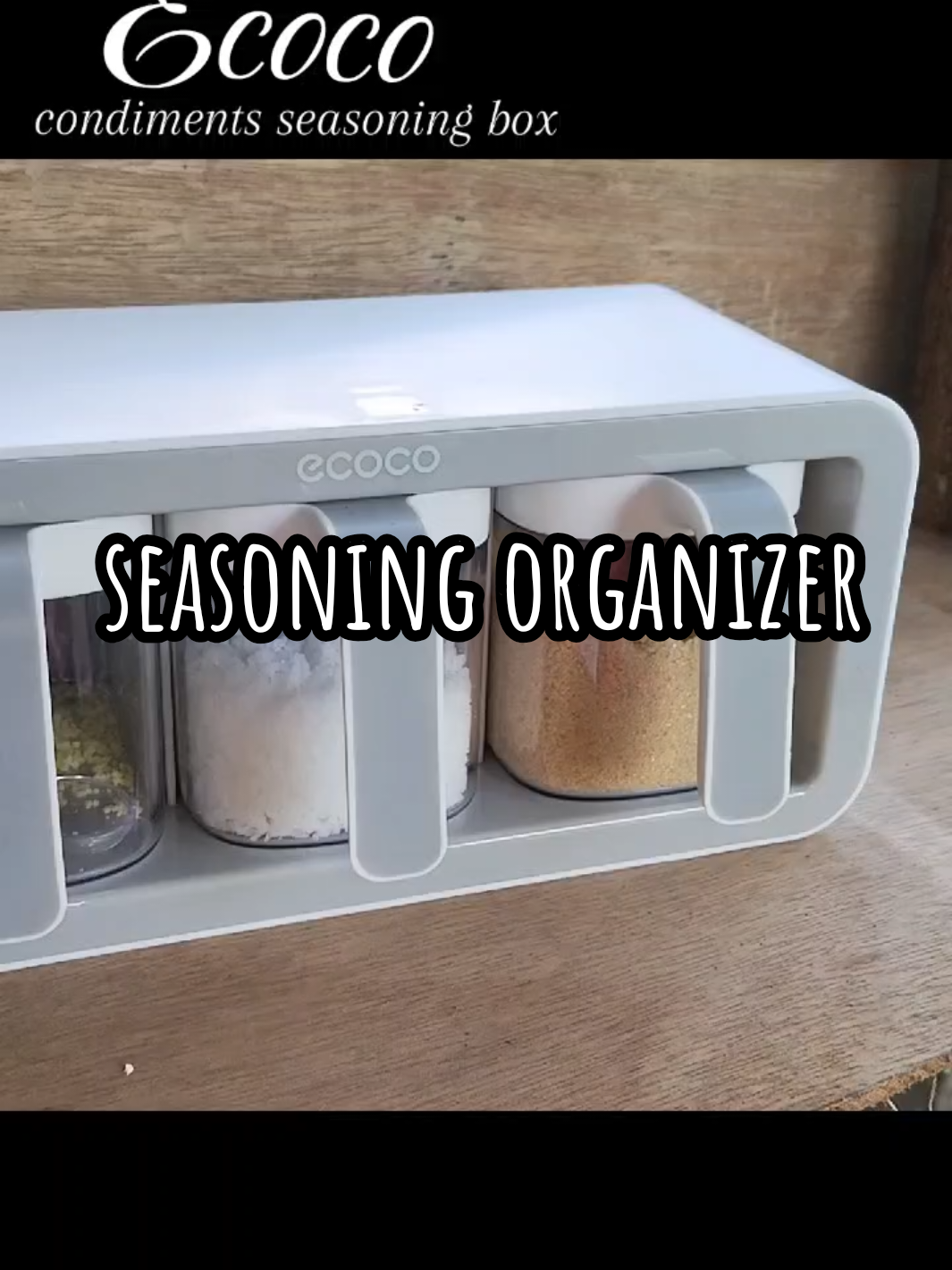 Home need💜💜 #tiktokfinds #seasoningorganizer #seasoningbox #ecococondiments #tiktok 