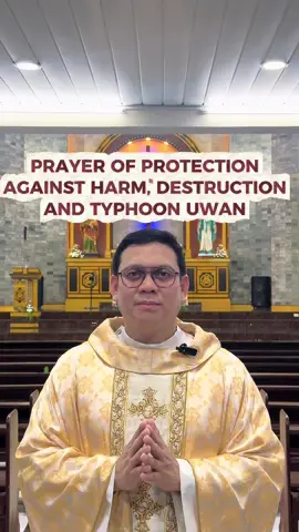 Prayer of Protection against Harm, Destruction and Typhoon Uwan #uwan #protection #fyp #frjeffreymirasol 