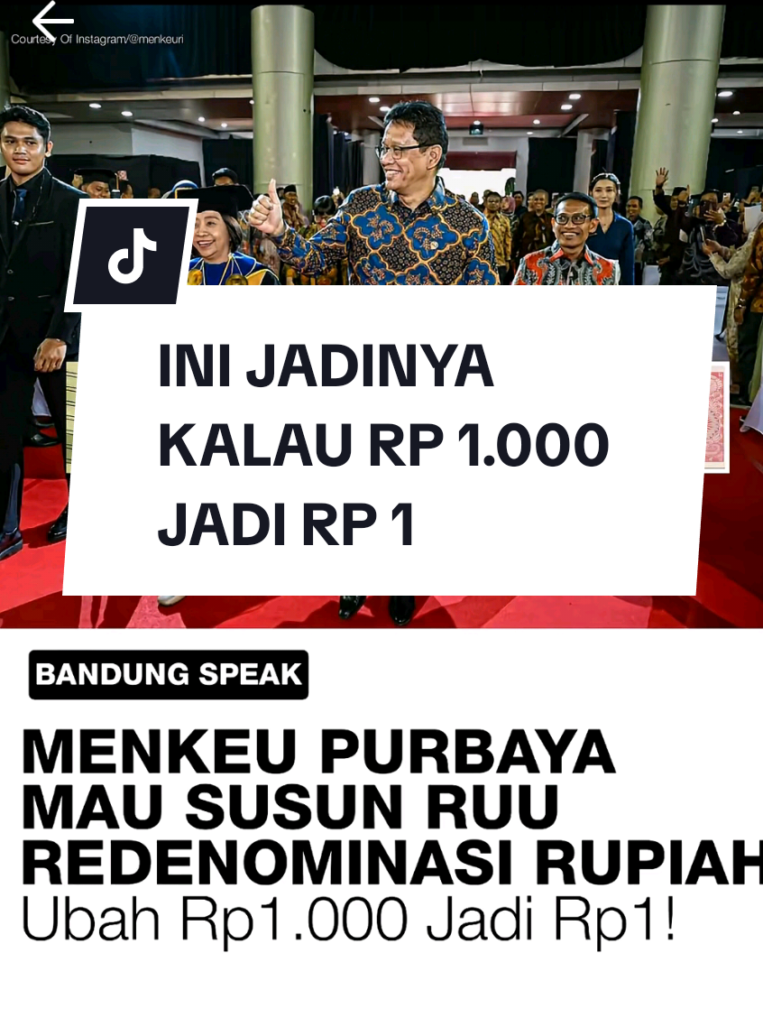Pemerintah lagi nyusun RUU Redenominasi Rupiah — rencananya, Rp 1.000 bakal disederhanain jadi Rp 1 tanpa ngubah nilai. Tapi… apa yang terjadi kalau sistem belum siap dan masyarakat salah paham? Nilai bisa tetap sama, tapi kepercayaan bisa runtuh. #redenominasi #rupiahbaru #purbaya #biargagaptek #faktaekonomi 