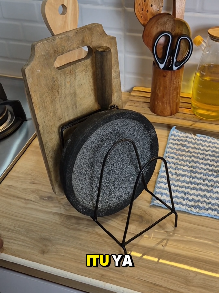 Rak Cobek Tatakan Cobek Talenan Pisau #rakcobek #tatakancobek #rakcobekbesi #rakpisau #raktalenan 