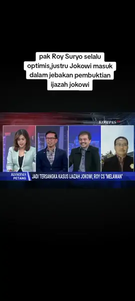 Roy Suryo semakin optimis,justru Jokowi masuk dalam jebakan pembuktian ijazah palsunya.😁 #ijazahpalsujokowi 