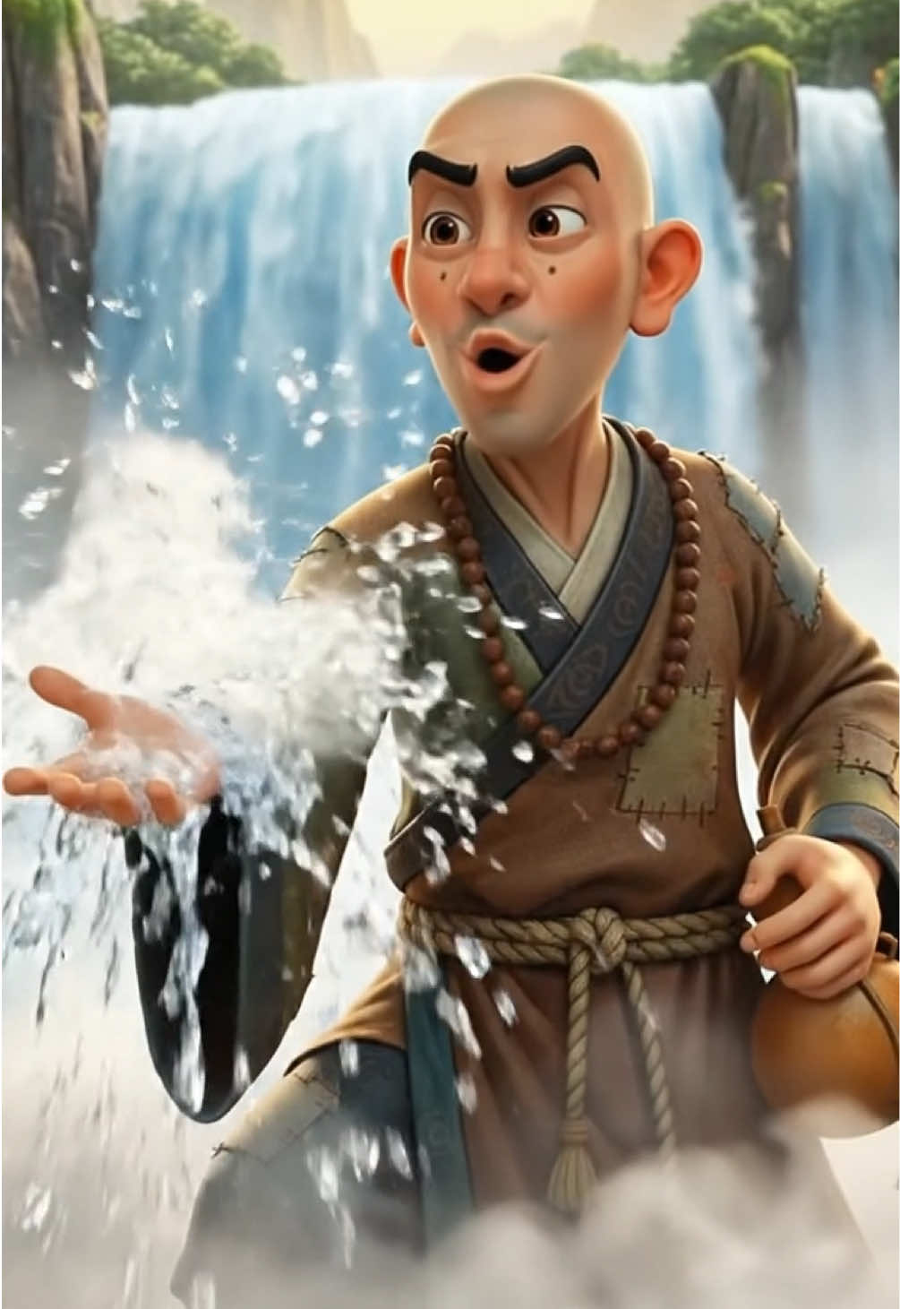 Hãy như dòng nước , biết cương biết nhu , không cưỡng cầu .  #phatphap #phatphapnhiemmau #phatgiao #truyenphatgiao #tecong 