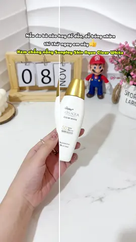 Vừa chống nắng, vừa nâng tone siêu xinh 💛 #SkinAqua #SuaChongNangSkinAqua #SkinAquaNapVang #ToneUpUV #SunProtection @Tiemmyphamchiet  @Tiemmyphamchiet 