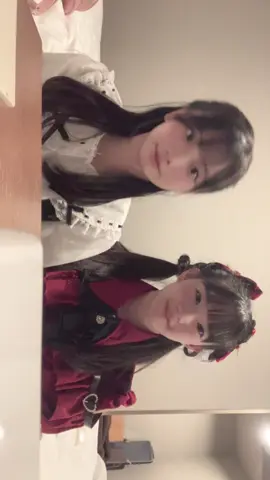 東京遠征1日目ありがとうございました！ せりはるだよ🩵🩷 プレゼントのラブブ嬉しかったー🩵 @🩵梅咲せりあ🩵  #こっちむいてダーリン #名古屋アイドル #アイドル #花春 #梅咲せりあ 