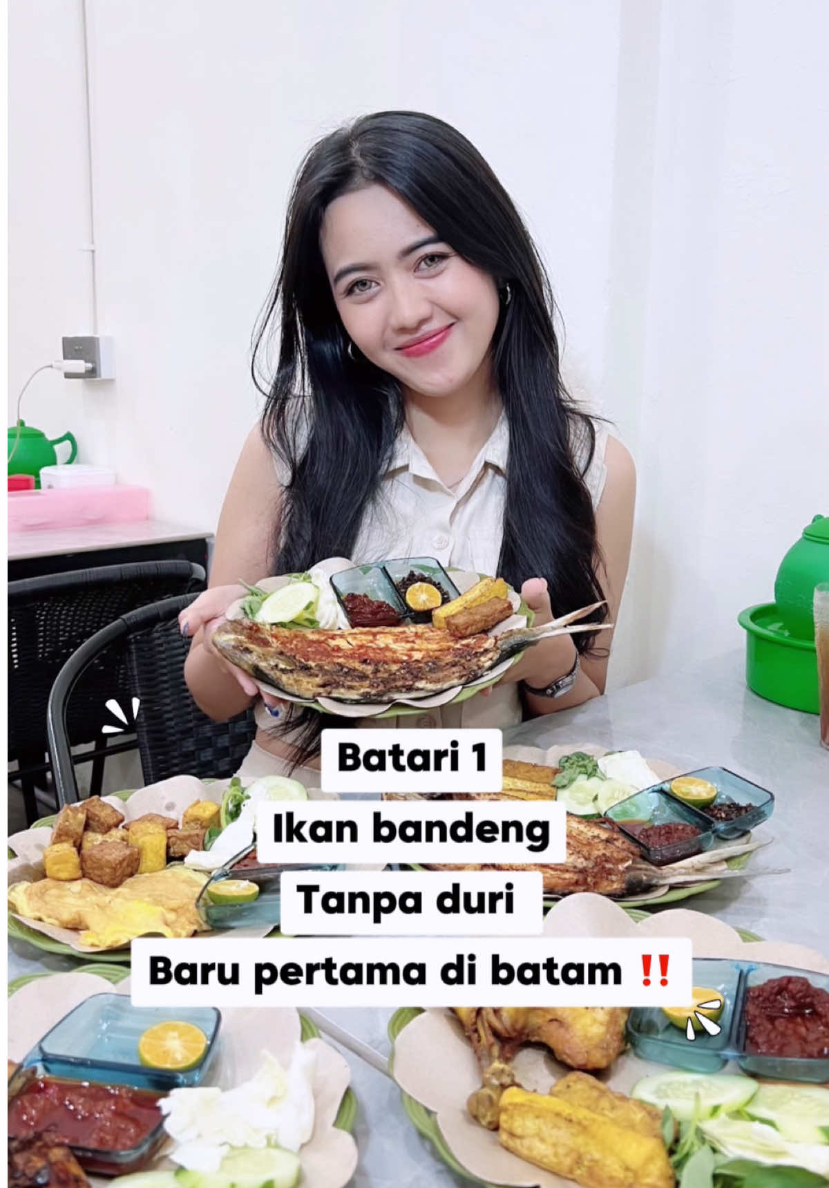 Ikan bandeng tanpa duri  Baru pertama di batam @batari_1_2025 ‼️😍❤️‍🔥 Kalau kesini pake nama 