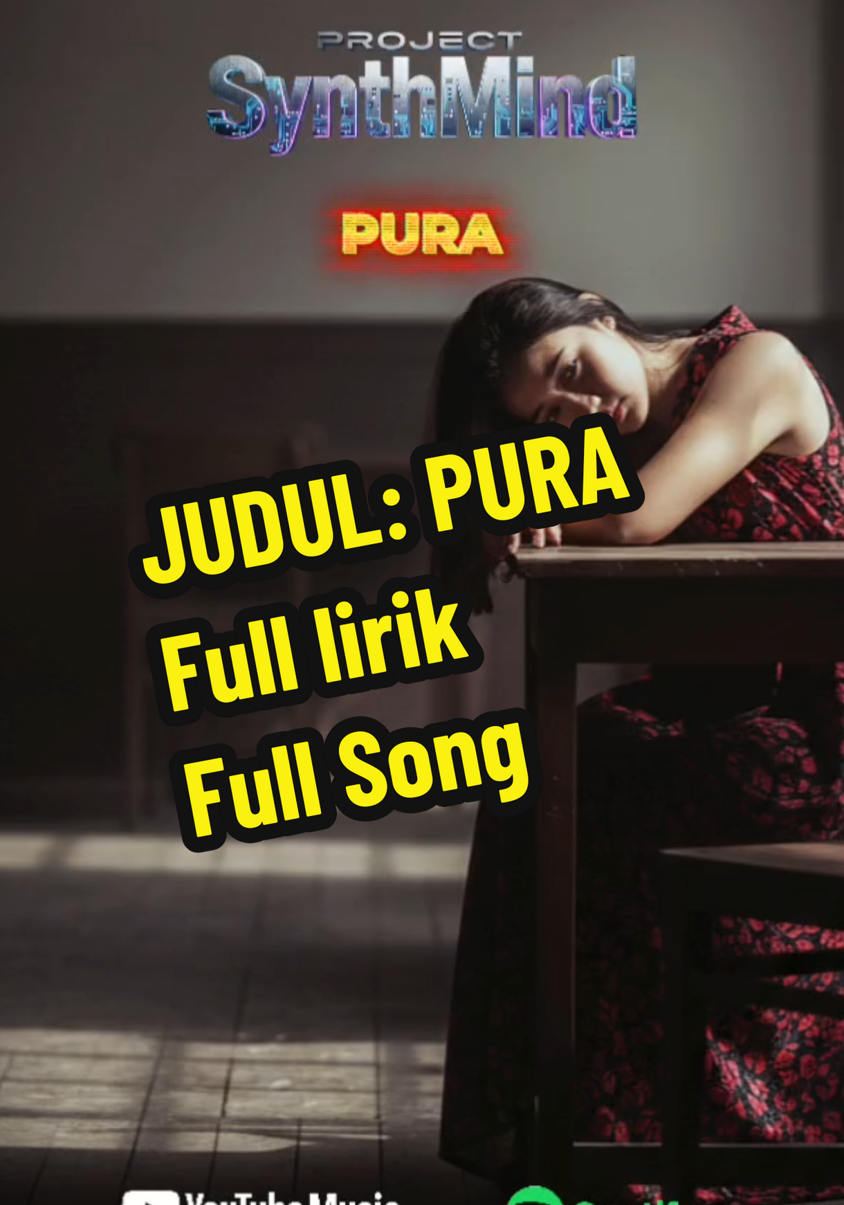 PURA LIRIK PENUH, LAGU PENUH.   #projectsynthmind #trap #releases #electronicmusic #global 
