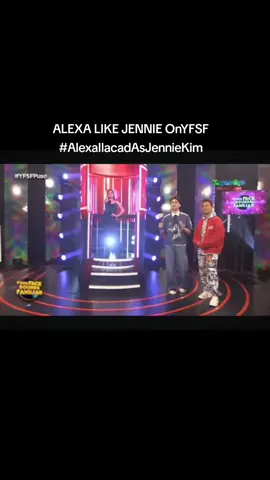 Alexa proved once again why she’s one of the most versatile performers out there. Her Jennie Kim transformation was everything! #AlexaIlacad ##AlexaIlacadAsJennieKim#trending #yourfacesoundsfamiliar 