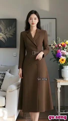 Khi sự đơn giản trở thành đỉnh cao của quý phái. 🌿 #gusang #vaydutiec #vaycongso #vaythietke #xuhuong 