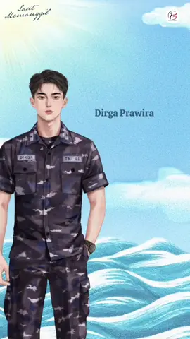 Calon suami orang inii haha #dirgaprawira #lautmemanggilwp #aulautmemanggil #fictionalcharacters #wattpadabdinegara 