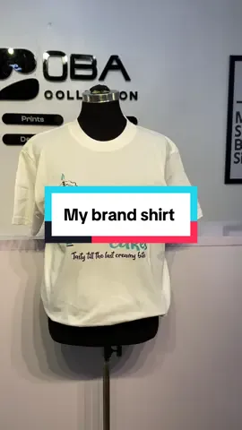 My brand shirt ✅ Available in all colors and sizes ✨ Price: 12,000 Messsge us on: 08120216297 #customizedroundneck #brandedtees #customizedtee #obacollectionmadeit #viralsong 