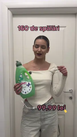 🧺 8 LITRI de detergent premium Veluna SMART – doar 99 lei cu transport inclus! Curățare intensă cu bicarbonat și glicerină + miros divin care persistă 💧 Nu rata oferta – stoc limitat! ⚡️#veluna #haine #curatenie #detergent #premium 