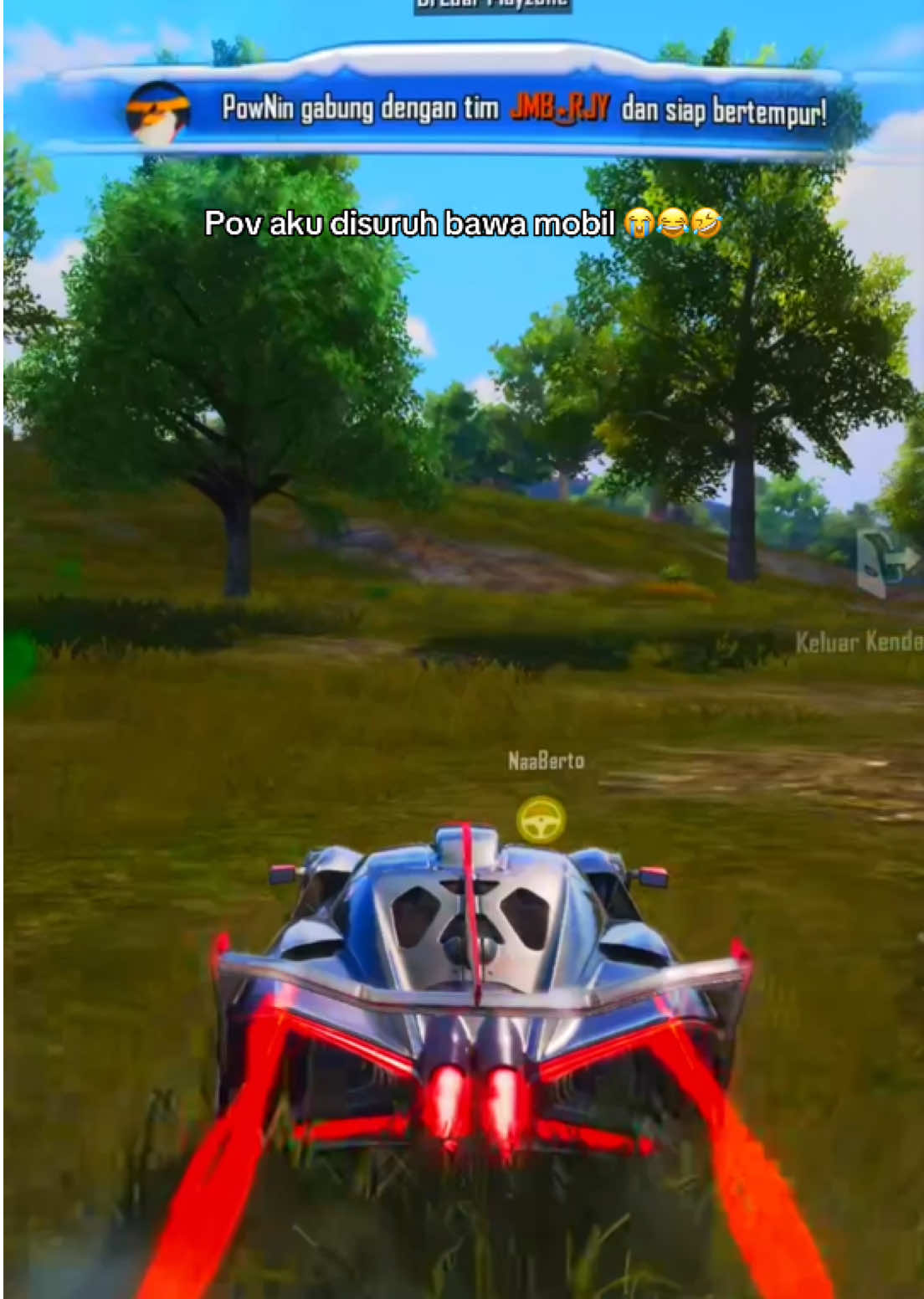 Pov disuruh bawa mobil 😭😂🤣 @Wibu Ackerman @I'm_Naa18  #pubgm #pubgmobile #pubgfun #pubgfunnymoment #pubggameplay  Prst : @zwa maat(preset) 
