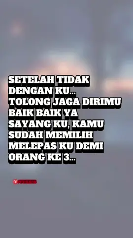 terguncang hatiku saat kau tinggalkan aku demi orang ketiga 