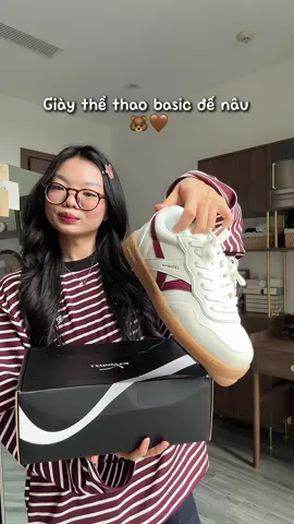 Giày đế nâu tây quá á 🐻🤎 #reviewlamdep #goclamdep #phoidoxinh #giayleonerva #leonerva 