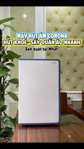 Máy hút ẩm Corona 10l made in Japan. #mayhutam #sayquanao 