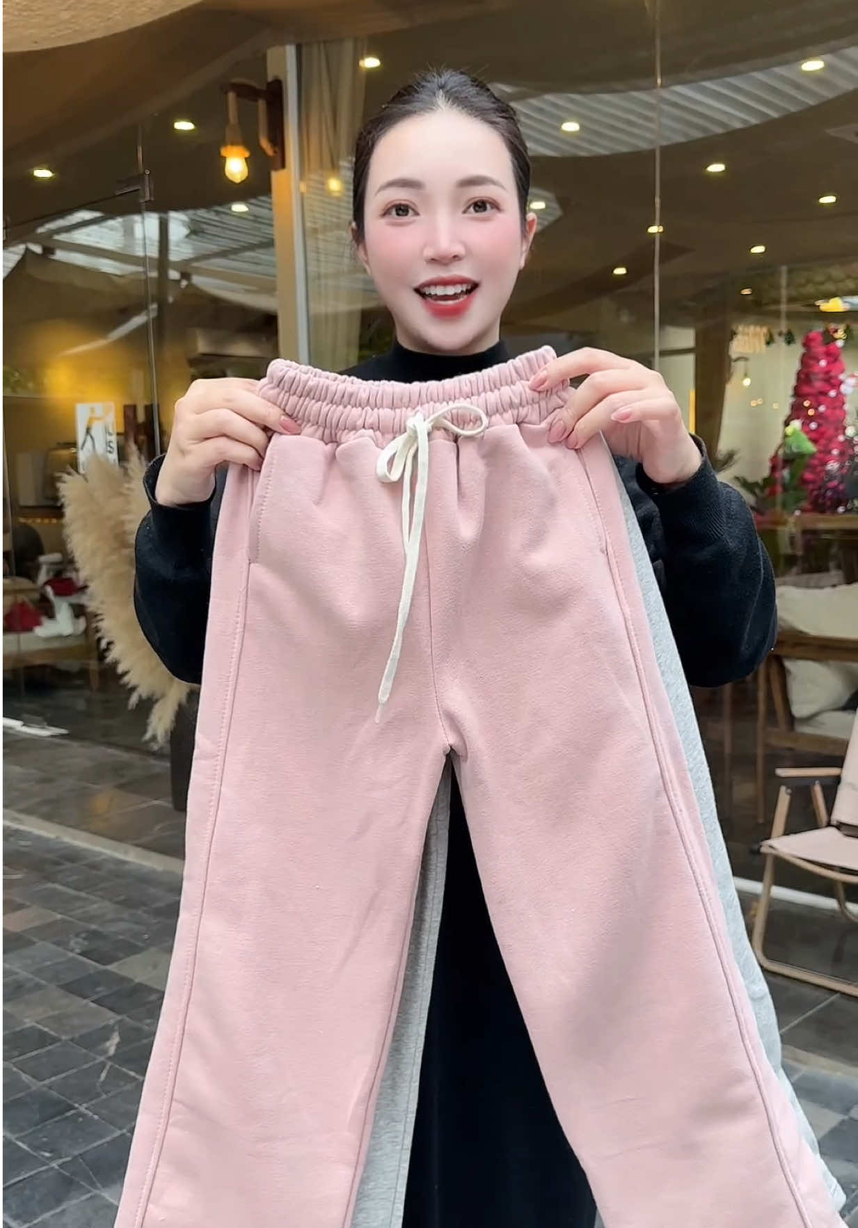 Quần nỉ ống suông thu đông cho bé gái #meminmax95 #quanaotreem #quannibegai #quannichobe 