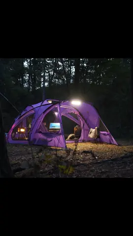 Part 7 | LUXURY CAMPING IN THE PURPLE PALACE #camp #camping #relax #girlcamp #campinglife 