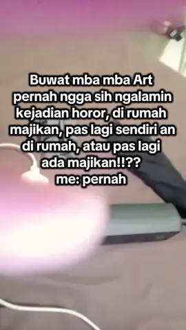 ngga berani pake sound horor karna lagi sendirian 😱, pernah di siulin , pernah denger suara orang  mandi, shower kaya nyala tapi lantai ga basah dll 😱😱😰lagi sendiri ini coba comen biyar aku ga takut#mbambaartbekasibarat #4you #artbekasibarat #viral #masukberandafypシ 