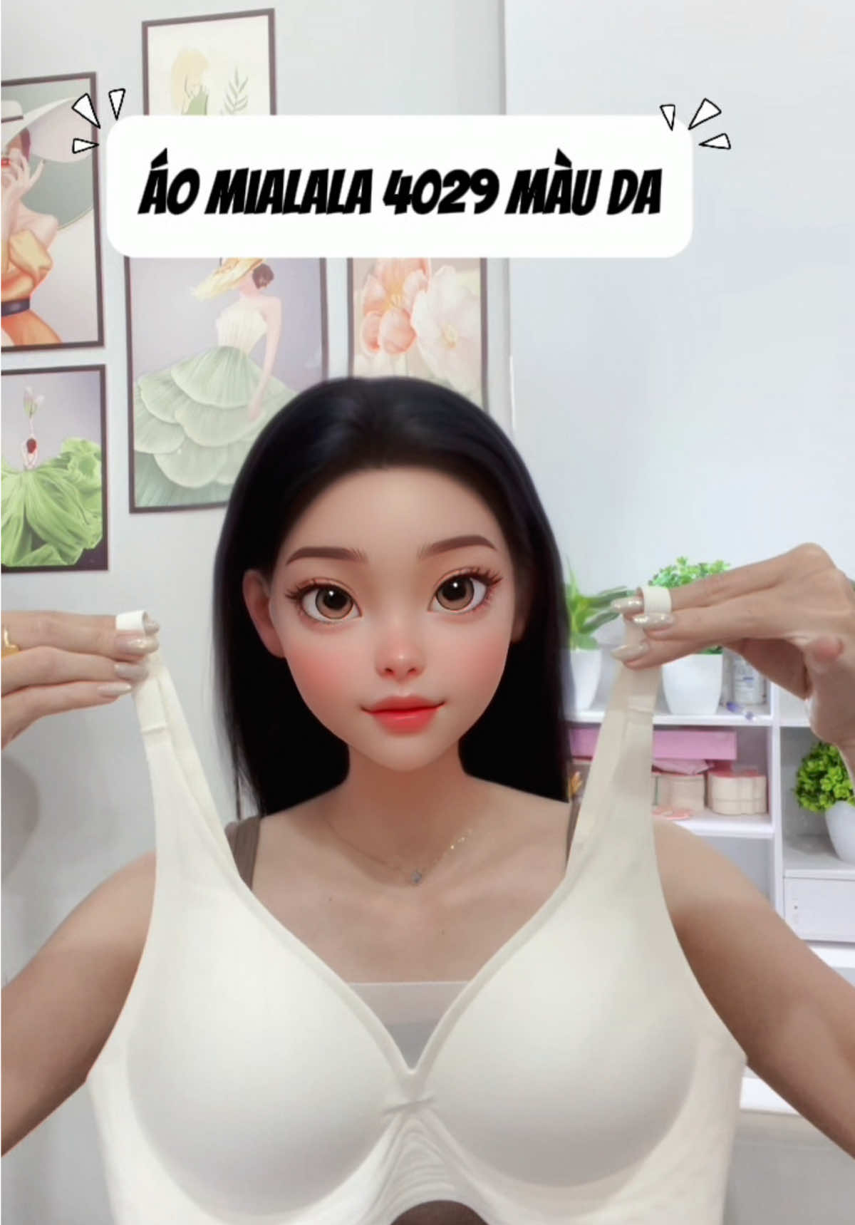 Mialala 4029 màu da – cup V xinh thật mềm – không đau vai – mặc cả ngày ok link mình để dưới nè   #reviewáolót #reviewchanchat #Chammemmacem #Mialala #aonguc