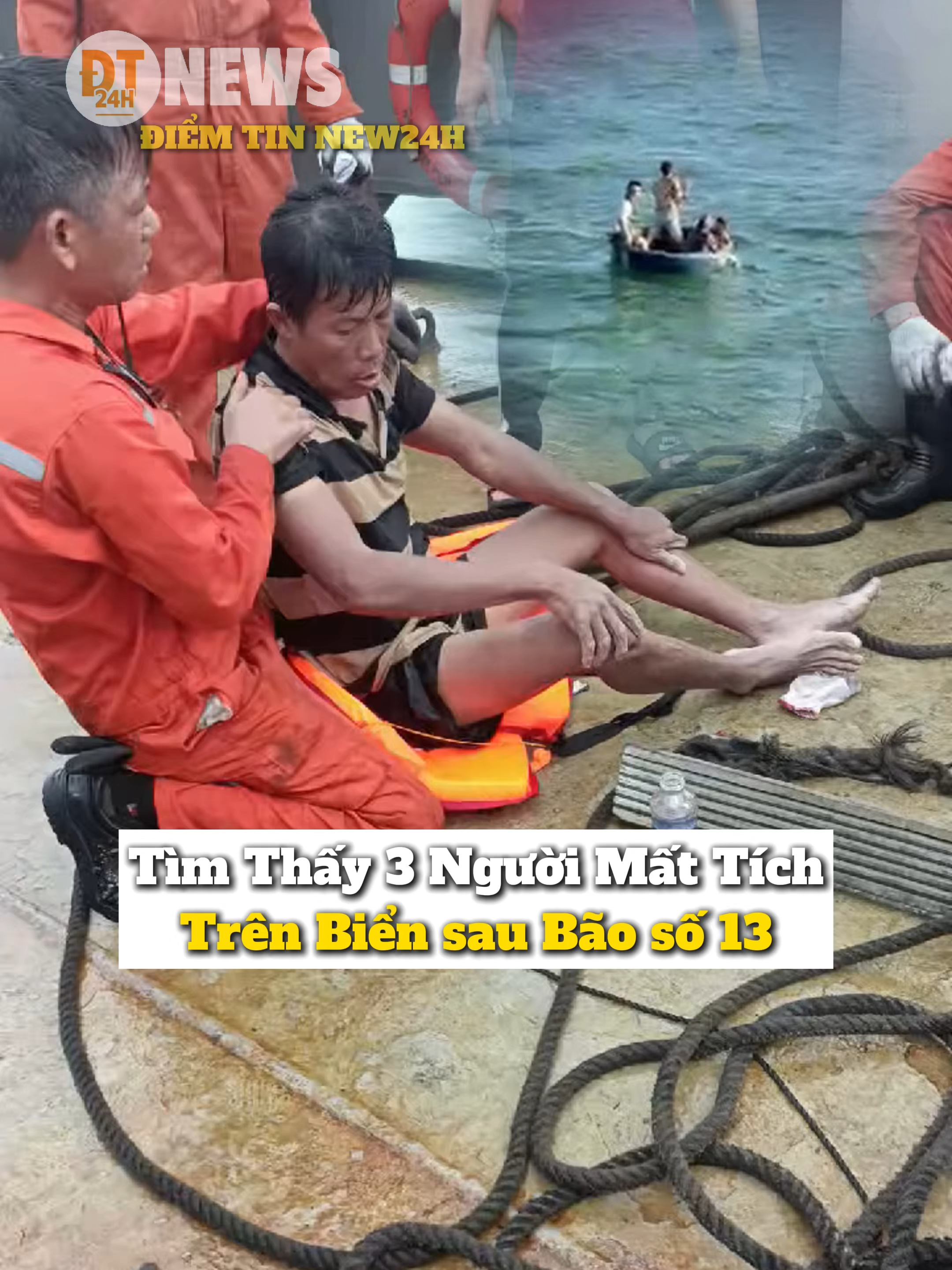 Phép màu giữa Biển Khơi mênh mông #diemtinnew24h #tiktoknews #cuocsong #hanhphuc #yeuthuong