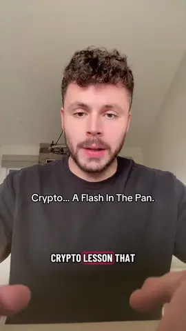 #All new crypto token are a flash in the pan Heed these words#