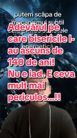 ⚠️ „Ceea ce urmează să auzi a fost ascuns de omenire timp de peste 100 de ani…” 🕳️ „Dacă ți-aș spune că 97% dintre suflete NU se mai întorc niciodată… m-ai crede?” 🌀 „Ei nu te controlează doar în viață… ci și după moarte.” 🧿 „Rudolf Steiner a descoperit ceva atât de periculos încât bisericile au tăcut pentru totdeauna.” 🪞 „Ce vezi după moarte… s-ar putea să nu fie lumina, ci o capcană.”#god #spirit #adevarulelibereaza #soul  #prison 