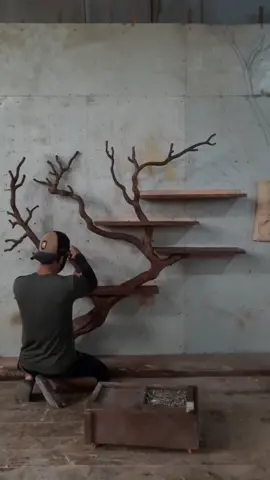 Hướng dẫn lắp đặt kệ nhánh cây… #xuhuong #xuhuongtiktok #godocdecor #homedecor #kenhanhcay 