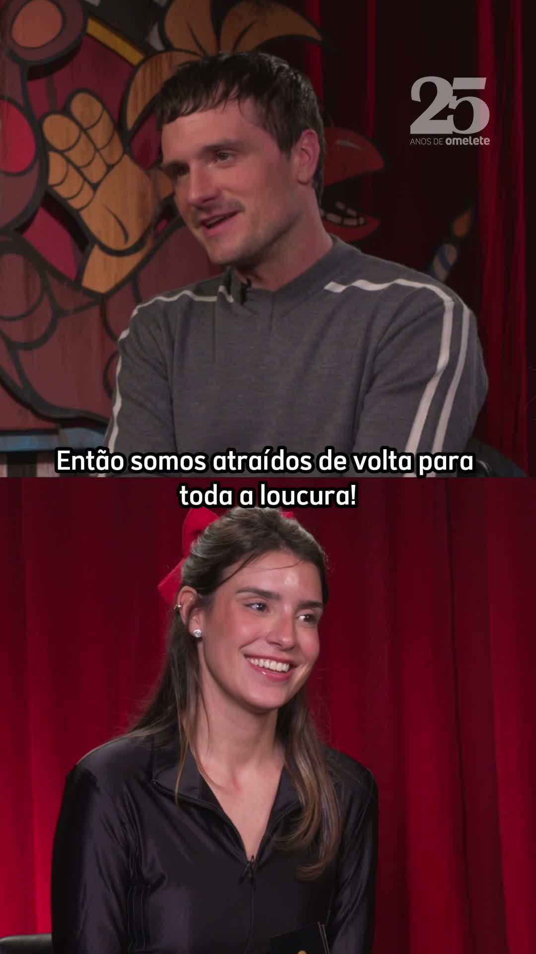 O PERSONAGEM FAVORITO DE JOSH HUTCHERSON 👀 A @umageekmedisse foi parar em L.A para conversar com o elenco de 'Five Nights at Freddy's 2' e ficou mais que amiga, ficou friend, do Josh Hutcherson ✨ Olha só o que ele disse sobre seu personagem favorito de interpretar! 'Five Nights at Freddy's 2' estreia dia 4 de dezembro! #FiveNightsatFreddys2 #fnaf2 #joshhutcherson