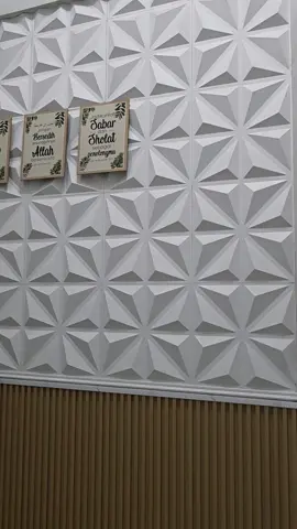 Home Decor - Wall Panel 3D PVC Wallpaper Dinding PVC ukuran 50x50cm dan 30x30cm #wallpanel  #wallpaperpanel  #pvcwallpanel  #promoguncang1111 