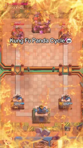 Kung Fu Panda Cycle 🐼 #cr #clashroyale #supercell #clashroyaledaily #deutschememes 
