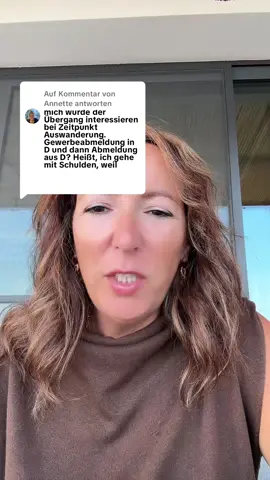 Antwort auf @Annette 