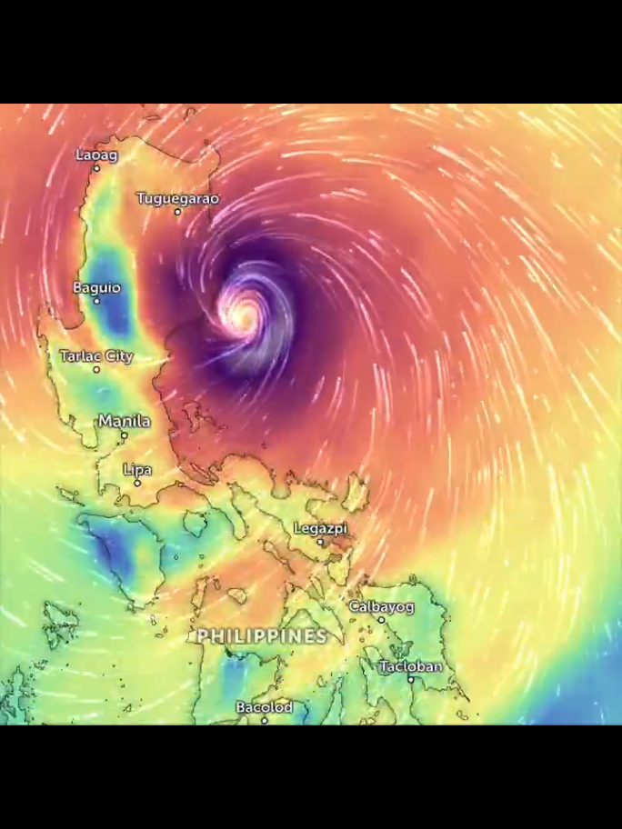 Typhoon Fung-Wong (also known as Uwan) could possibly reach Super Typhoon strength (240 km/h) before striking Luzon late Sunday into Monday. Life-threatening winds, flooding, and storm surge can be expected in the region. Residents should prepare and follow local warnings. (X: Zoom Earth) #naturaldisaster #typhoon #typhoonuwan #typhoonfungwong #philippines 