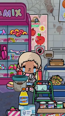 CAPTION💔- POV: your friends got 💀 in a shop robbery. #tocaboca#roleplay#sad#fyp#theoutsiders2018 