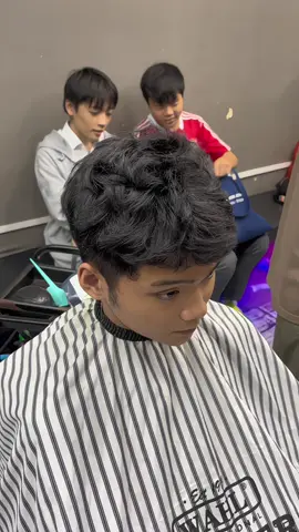 Drop fade + layer texture#xuhuong #manly_barbershop #manlybarbershop 