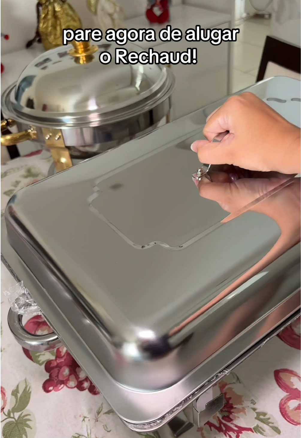 Rechaud para eventos e festas #rechaud #natal #festas #TikTokshop1111BR #tiktokshopblackfridaybr 
