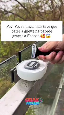 🧼 Adeus barbeadores cegos e sujos! Com o Limpador Portátil de Lâminas, seu barbear fica sempre novo e afiado 😎💦 Basta colocar um pouco de água, girar o barbeador e pronto — sujeira e pelos vão embora em segundos! Compacto, leve e perfeito pra levar em viagens ou deixar no banheiro. 🔥 Diga adeus ao desperdício e mantenha seu barbeador limpinho sempre! 💡 Ideal pra qualquer tipo de lâmina. Comente “EU QUERO” que te envio o link! 👉 Link também nos stories, bio e destaques! Segue a página pra não perder mais achadinhos 💥 #orakpromo #ofertas #achadinhos #barba #depilacao 