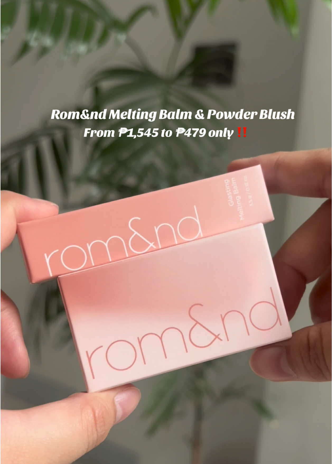 Until 11.11 only so hurry! 💖 #romandglastingmeltingbalm #romandbetterthancheek #fy 