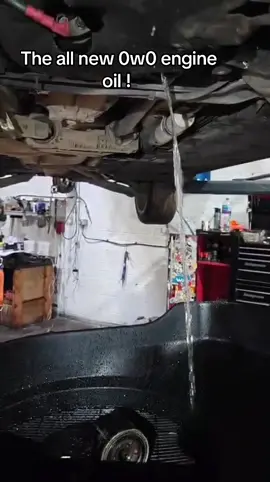 All new 0w0 engine oil #fyp #cars #garage #banter@TattoooedTech @Ant B🔧🤙 @Matt Smith 