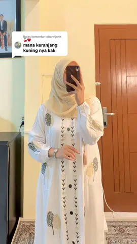 Membalas @Idhanrljnnh🍒♥️ Bukan hanya motifnya yg bagus tapi Bahannya adeemm ga bikin gerah masyaallah 😍🥰🫶🏻🫶🏻 #dress #gamis #gamiskekinian #dresslebaran 