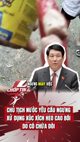 Yêu cầu ngưng sử dụng xúc xích heo cao bồi do chứa dòi #tintuc #tinnong #tinhot #fyp