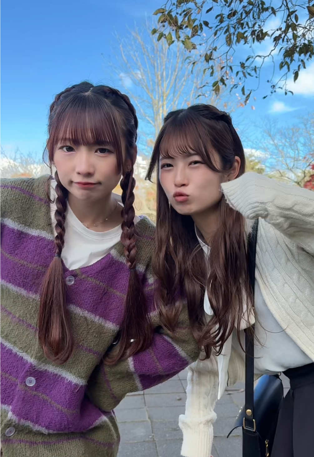 仲良く日向ぼっこしてる老夫婦の隣でﾌﾞｰﾝした🏍³₃ #軽井沢 #軽井沢旅行 #紅葉 #デート #ドライブ  @佐々木ひなの 