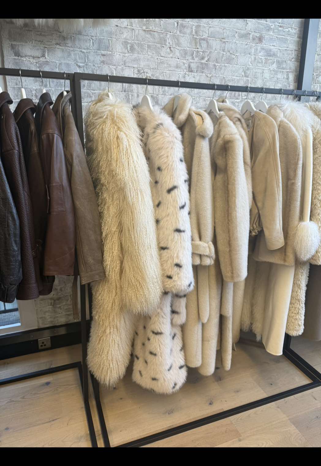 The coat is from @DUCIE 🤍🥹