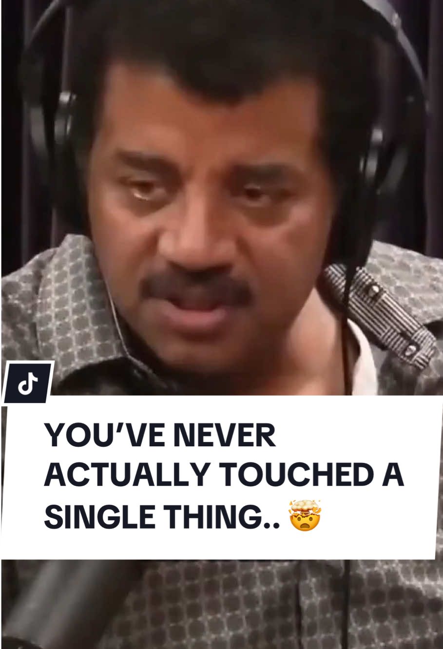 You’ve never actually touched anything.. not even your phone 📱 #Science #physics #mindblown #DidYouKnow #education  This video may contain AI generated content for storytelling and educational purposes, this is not the real Neil deGrasse Tyson.