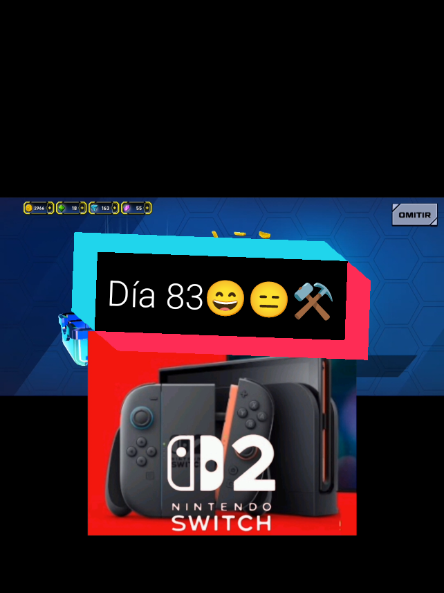 Día 83 ahorrando para comprar una Nintendo switch 2 #ahorros #nintendoswitch #nintendo #nintendoswitch2 #nintenderos 