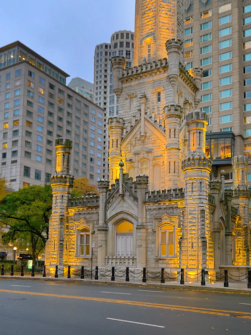 ✨️Old Water Tower ✨️ #chicago #illinois #downtown #amazing 