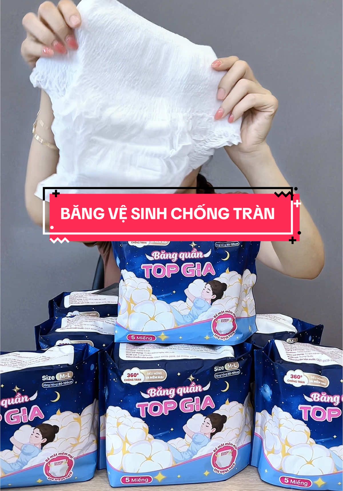 Băng vệ sinh chống tràn #hiensonnet #sonnetgroup #bangvesinhdangquan #bangvesinhtopgia 