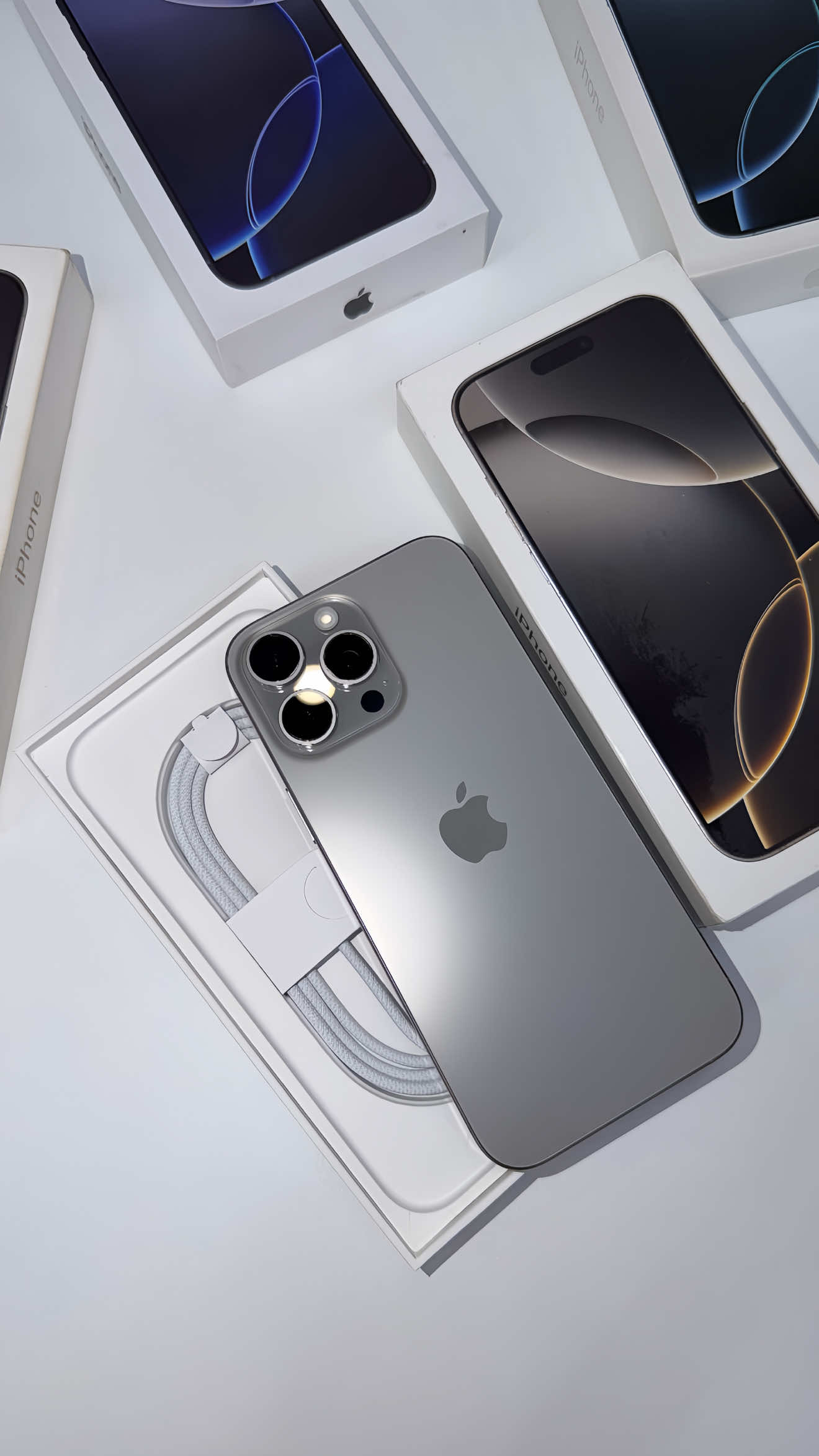 16promax natural 😳 #testphone #iphone16promax #viral #unboxiphone 